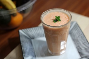 Aardbei-Mango Smoothie