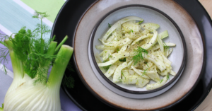 Venkelsalade, salade venkel, fennel salad