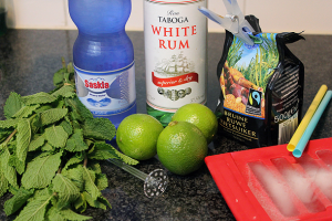 mojito cocktail bacardi munt recept